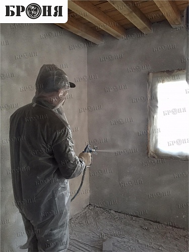 Thermal insulation Bronya during the warming of a private house in Khabarovsk (photo + video)