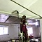 Броня Универсал, Стена и Антикор при теплоизоляции потолка и несущих металлических конструкций в кафе Урсус, Тольятти, Самарская область