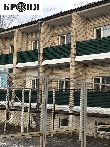 Thermal insulation Bronya Winter NF on the facade of the building of the Volna boarding house in Togliatti, Samara region.(photos and videos)