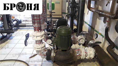 Теплоизоляция Броня при изоляции оборудования на ПАО Банк «ФК Открытие» г. Волгоград (фото)