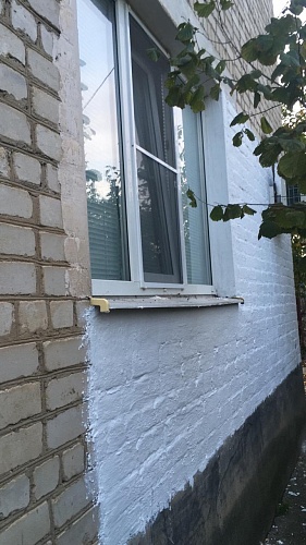 Bronya Wall when warming a loggia in an apartment in the city of Budennovsk, Stavropol Territory (photo and video)