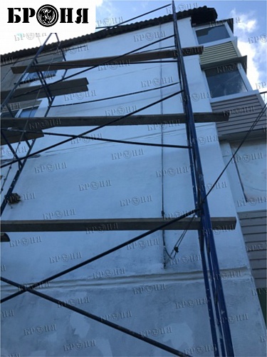Теплоизоляция Броня Стена при утеплении фасада одного из многоэтажных жилых домов в рамках капитального ремонта в Хабаровском крае (фото и видео)