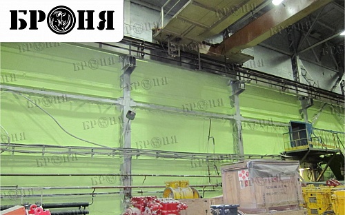 Bronya insulation on building envelope prom-industry OJSC ALROSA (Yakutia)