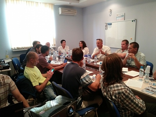 A regular training seminar for the representatives of Volgograd Innovation Resource Center Company Group Bronya took place 11 and 12 September 2018 (photo + video)