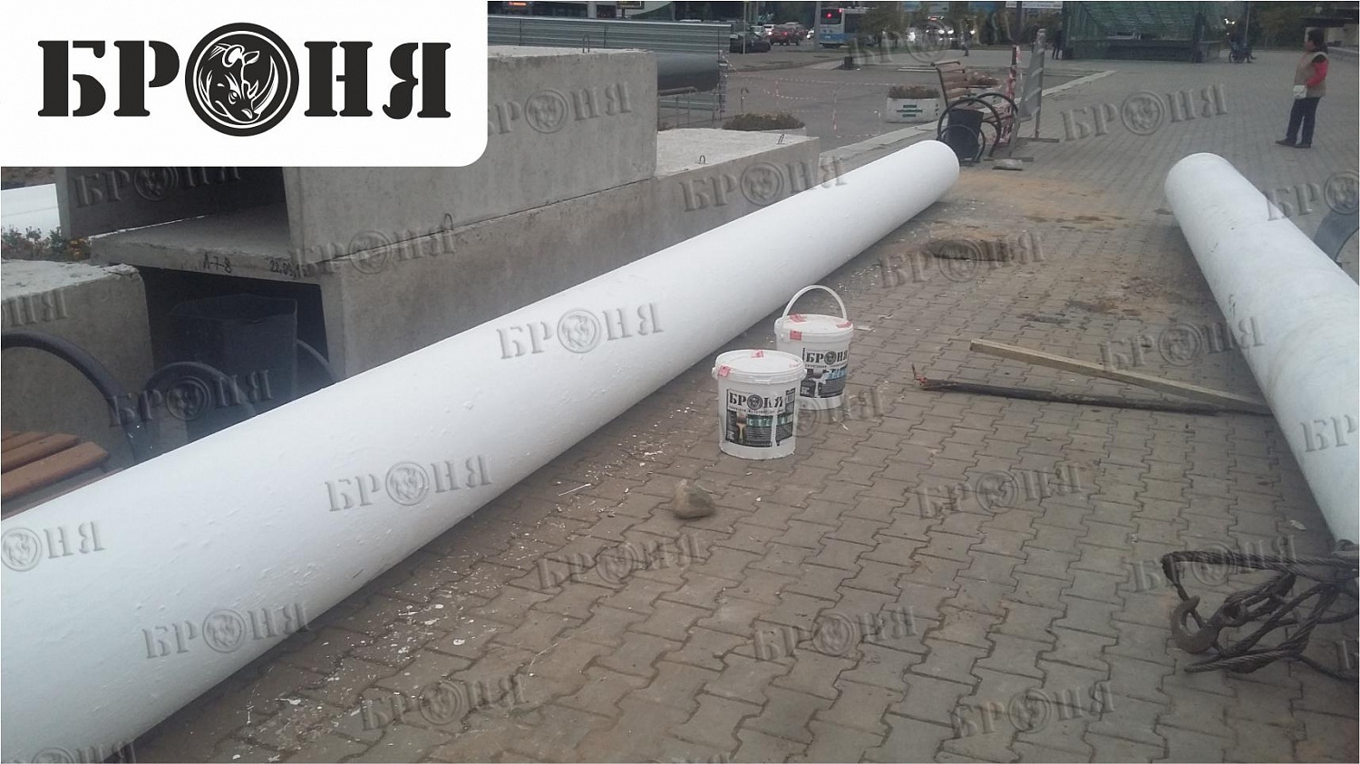 Almaty, water supply pipeline
