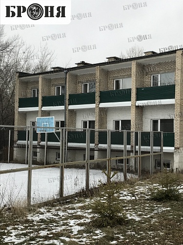 Thermal insulation Bronya Winter NF on the facade of the building of the Volna boarding house in Togliatti, Samara region.(photos and videos)