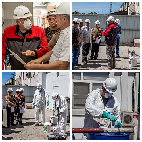 Training for representatives of Concession Heat Supply LLC at the training site of NPO Bronya (photo and video)