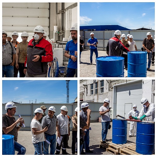 Training for representatives of Concession Heat Supply LLC at the training site of NPO Bronya (photo and video)