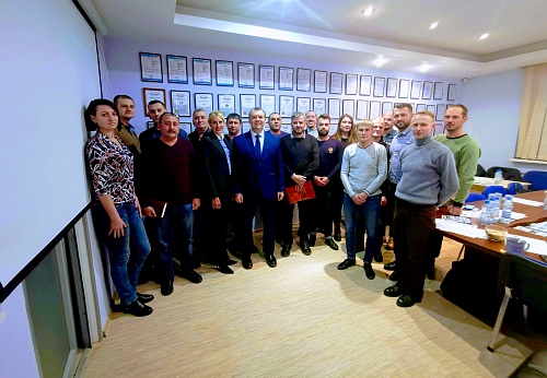 Another training was held for representatives of WIRC Bronya group (photo).