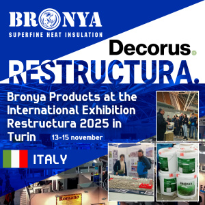 Bronya Products at the International Restructura 2025 Exhibition in Turin (Photos)