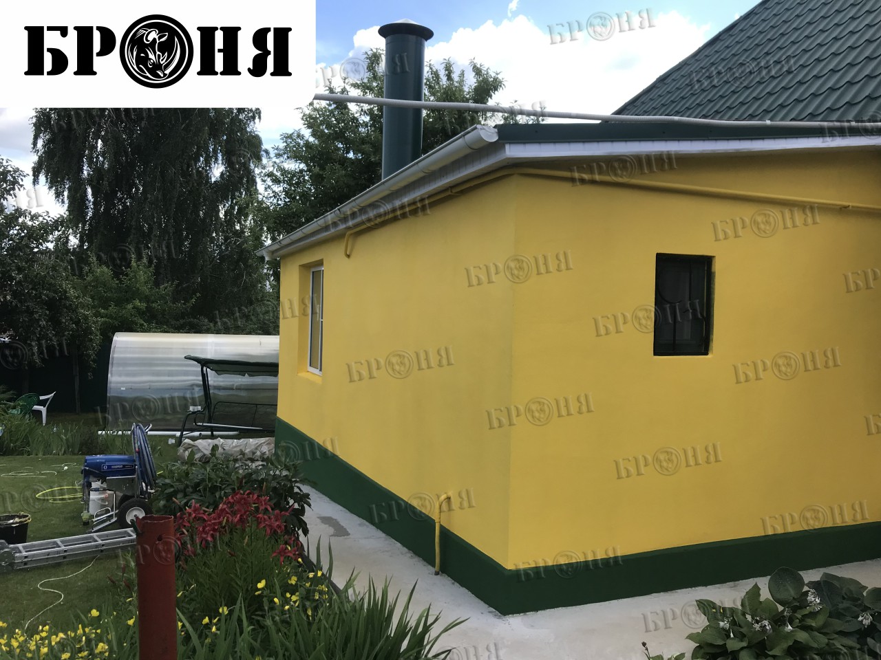 п. Федоровка Самарской области, теплоизоляция фасада частного дома