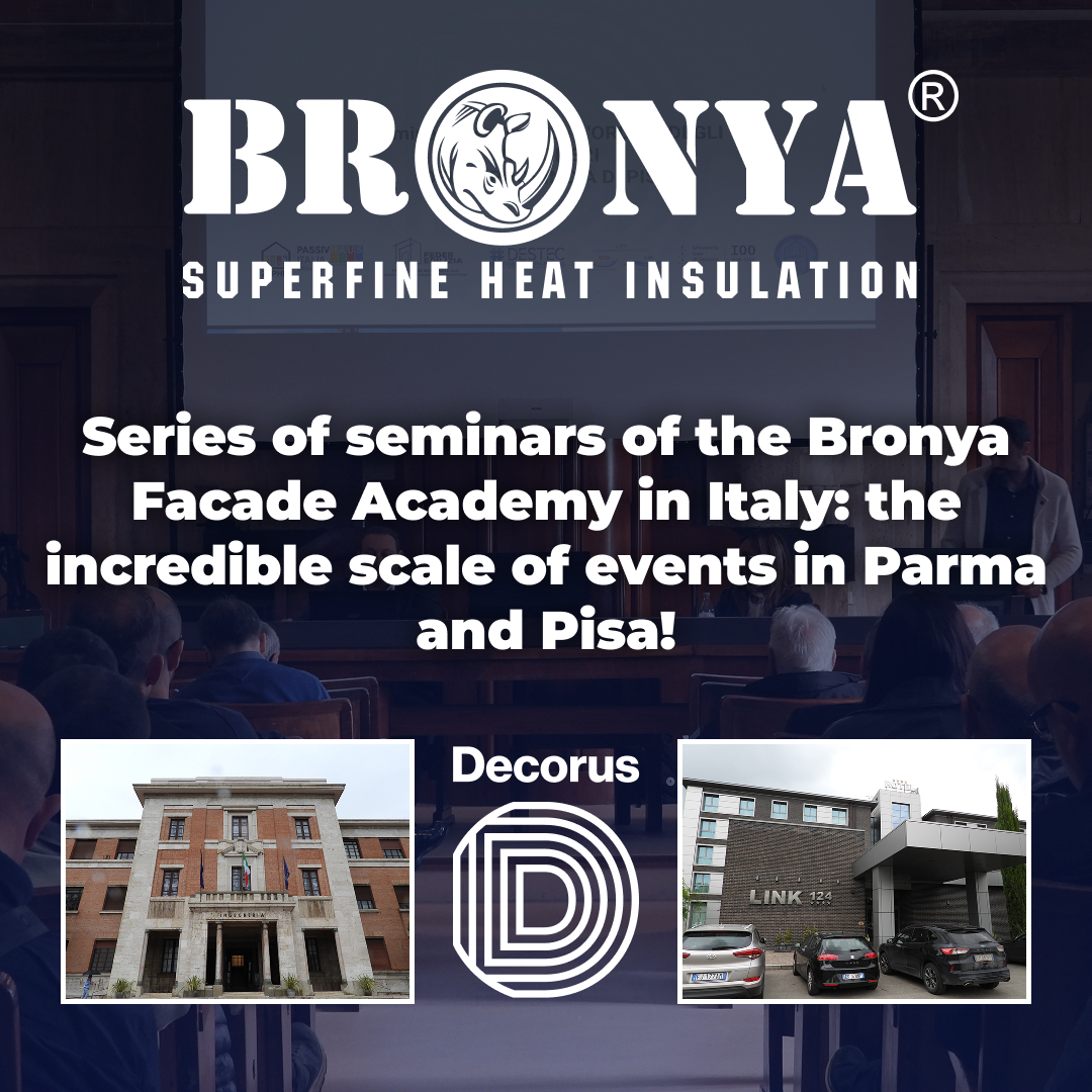 Series of seminars of the Bronya Facade Academy in Italy: the incredible scale of events in Parma and Pisa! (photo)