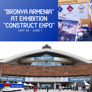 "Bronya Armenia" participated in the "Construction Expo 2025" International Exhibition in Yerevan (Photos, Video)