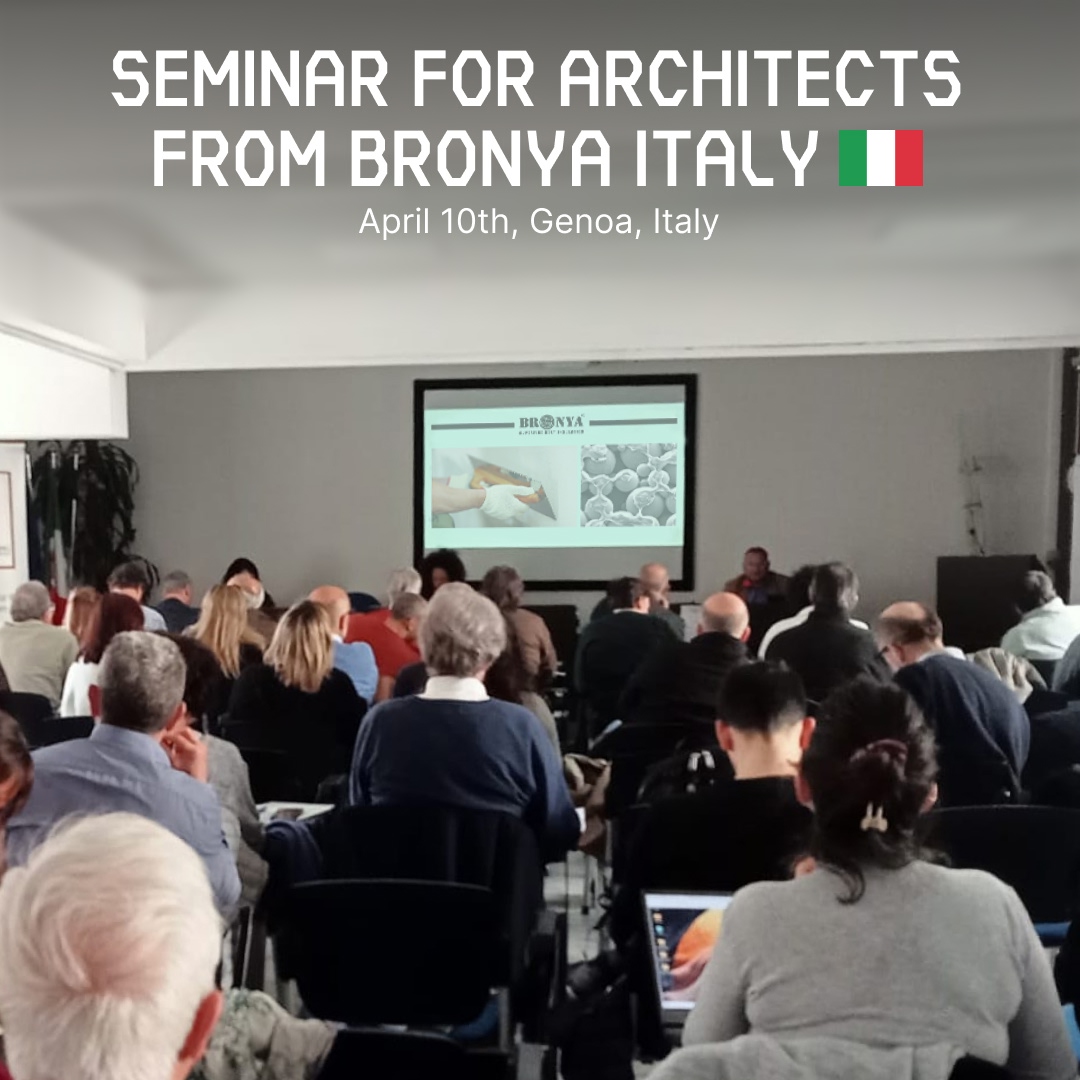 'Bronya Italy' Once Again Shares Advanced Experience with Architects at an Exhibition-Seminar, Genoa, Italy (Photos)