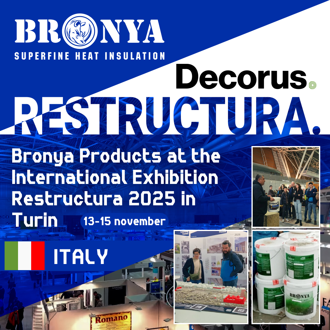 Bronya Products at the International Restructura 2025 Exhibition in Turin (Photos)