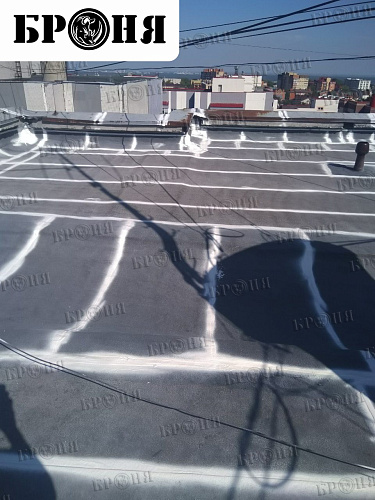 Гидроизоляция плоской кровли жилого дома г. Ульяновск (фото)