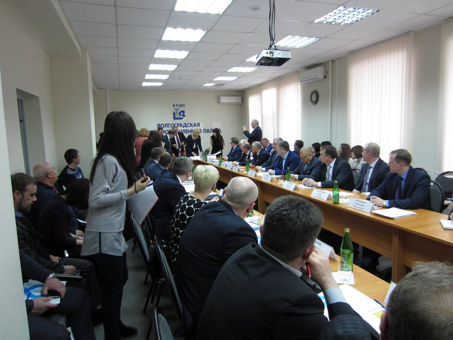 Заседание круглого стола с участием руководителей промышленных предприятий и компаний Витебской и Волгоградской области