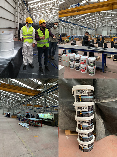 Важно! Броня в Турции проводит тренинг-обучение на производстве промышленного предприятия! (фото+видео)