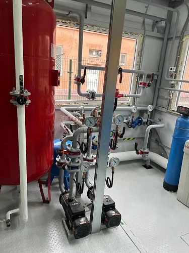 "Bronya Classic NF" and "Bronya Lite AirLess NF" on the heating units of a boiler room at a chemical plant in the Rostov Region! (photo)