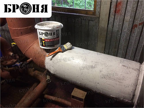 Теплоизоляция трубопровода на тепловом пункте в г. Октябрьск (фото)