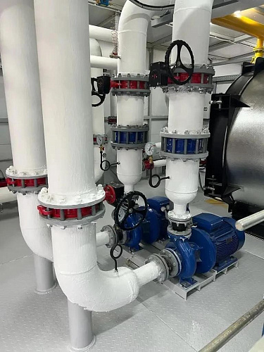 "Bronya Classic NF" and "Bronya Lite AirLess NF" on the heating units of a boiler room at a chemical plant in the Rostov Region! (photo)
