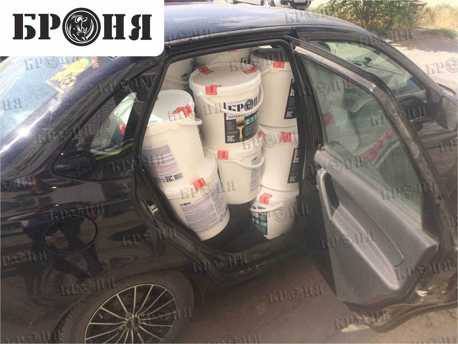 Thermal insulation Bronya on an architecture monument - Bonotel hotel in Astrakhan