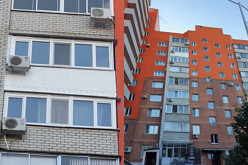 Bronya Facade, and Bronya Graсia in a full cycle of insulation of the outer and inner walls of the balcony in Blagoveshchensk (photo + video)
