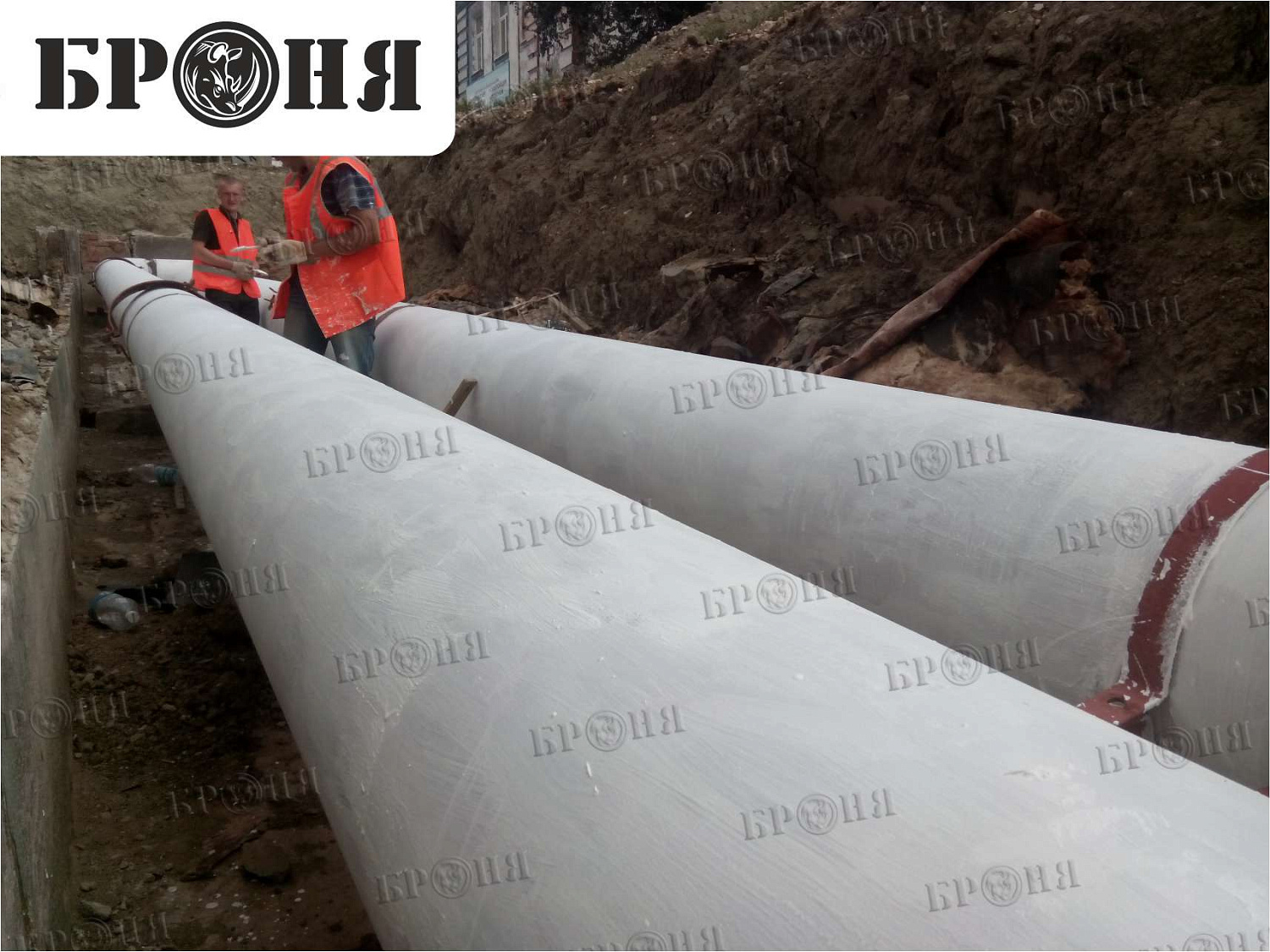 Волгоград, трубы отопления МУП ВКХ