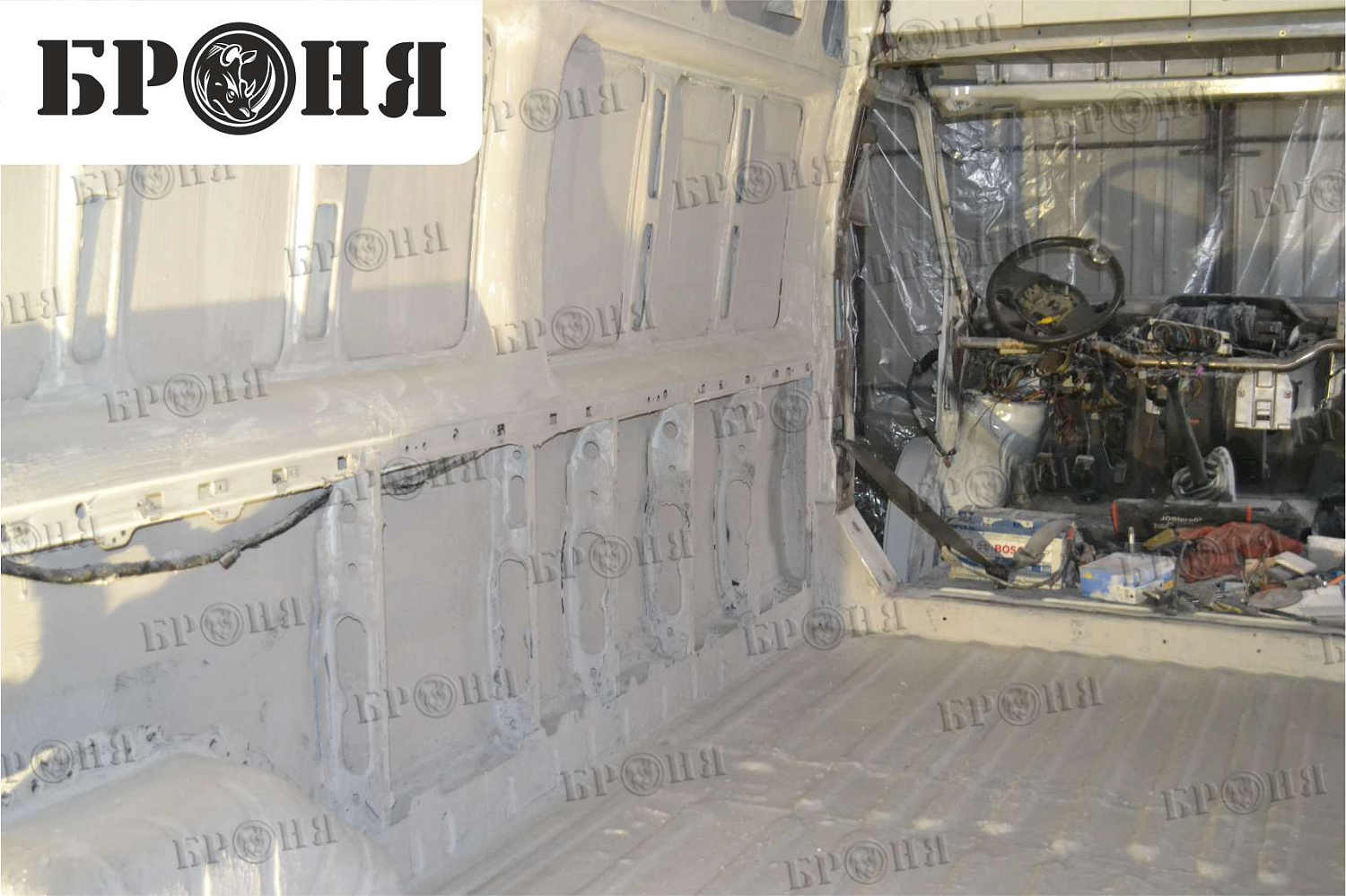 Belarus, heat and sound insulation of the car