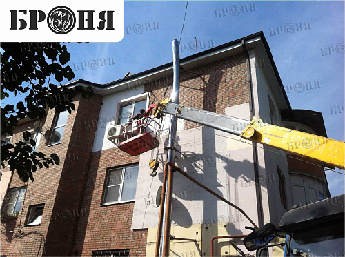 Insulation of a Corner Apartment in a Multi-Story Brick Building with Bronya Thermal Insulation in Rostov-on-Don (Photos + Review)