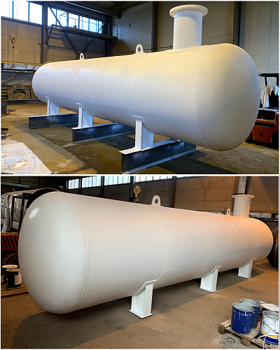 Reliable Corrosion Protection: Applying "Bronya Metal Elastic" on Gas Holders in the Samara Region (Photos, Video)