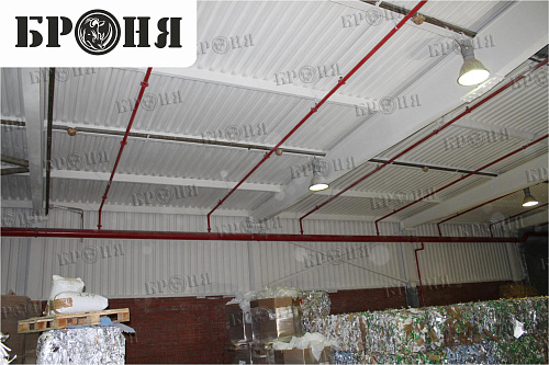 Броня Норд на складе утилизации отходов фабрики Tetra Pak, г. Лобня Московской области (фото и видео)