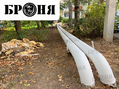 Very cool and important! Repair of thermal insulation of pipelines with a total length of 15 km, Heating Network, Moscow region (photo and video)