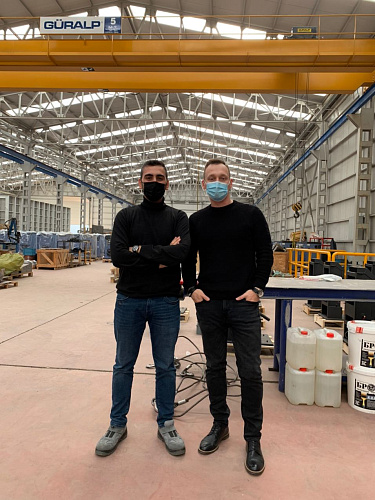 Важно! Броня в Турции проводит тренинг-обучение на производстве промышленного предприятия! (фото+видео)