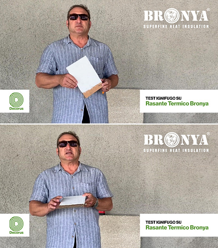 New Test from "Bronya Italia": Fire Resistance of "Bronya Facade NF" Coating (Video: Italian audio + Russian subtitles)
