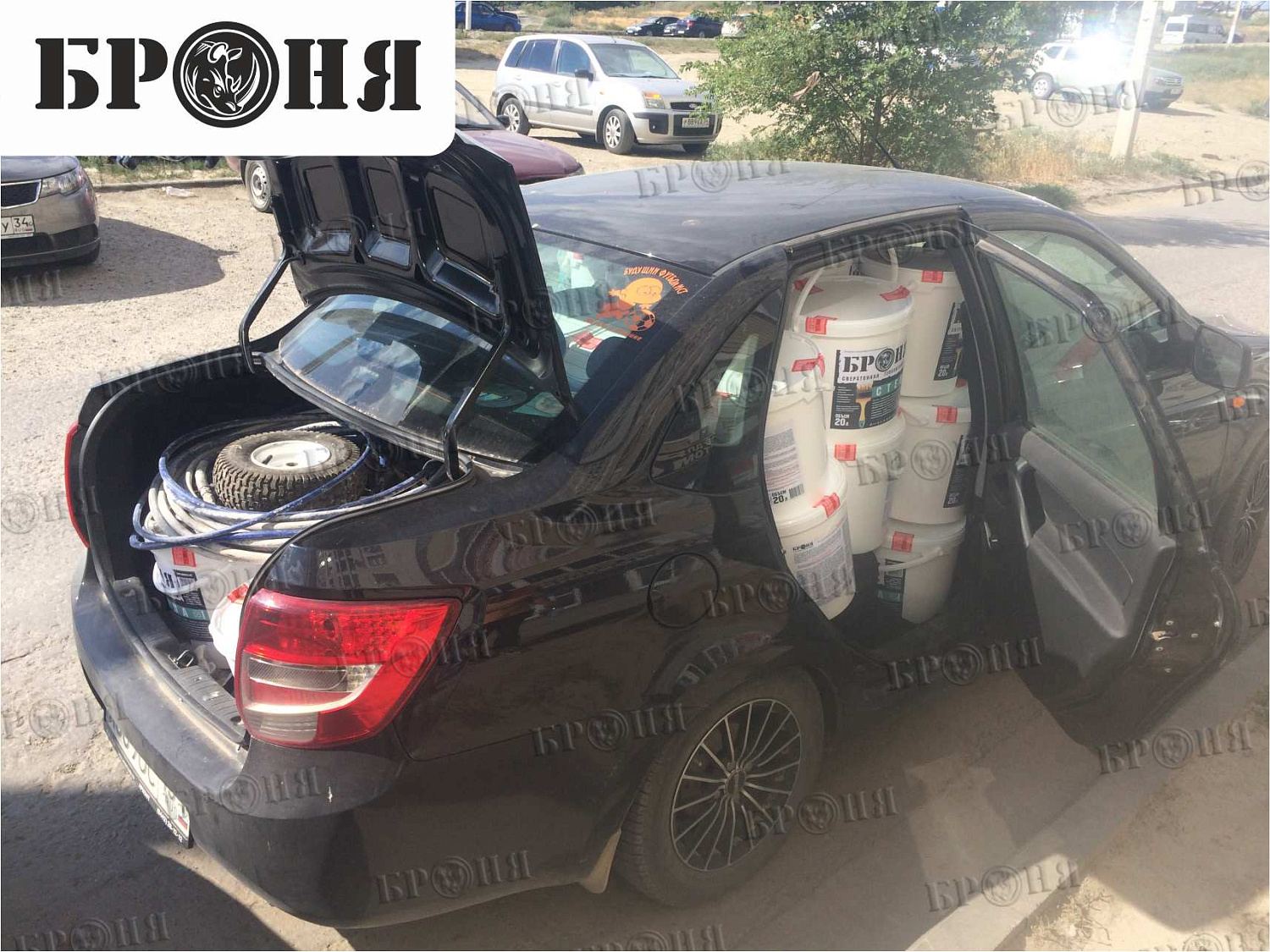 Thermal insulation Bronya on an architecture monument - Bonotel hotel in Astrakhan