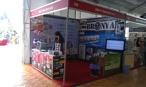 Bronya Thermal Insulation at the Exhibition "Real Estate - Interior and Exterior - Construction and Building Materials" in Vietnam (Photo + Video)
