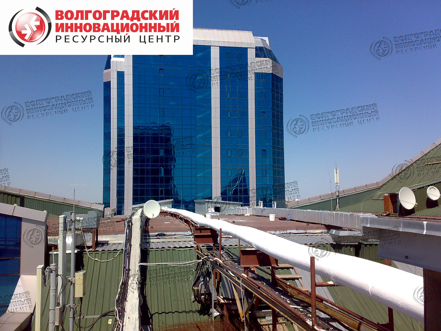 Астрахань Гранд Отель покрытие труб