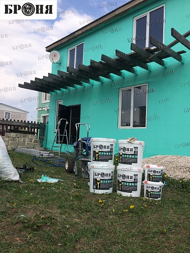 Броня Стена при теплоизоляции фасада жилого дома Тольятти Самарской области (фото и видео)