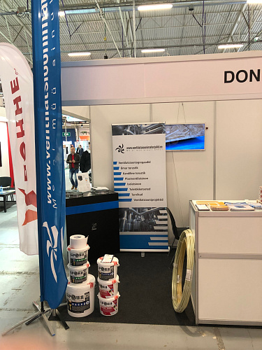Теплоизоляция Броня на международной выставке строительства Estbuild 2019, Таллин, Эстония (фото) 