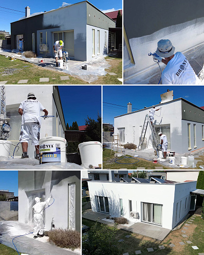 Броня Словакия представляет! «Как нанести нанотеплоизоляцию Bronya на дом? Видео инструкция» (Словацкий язык + Русские субтитры)