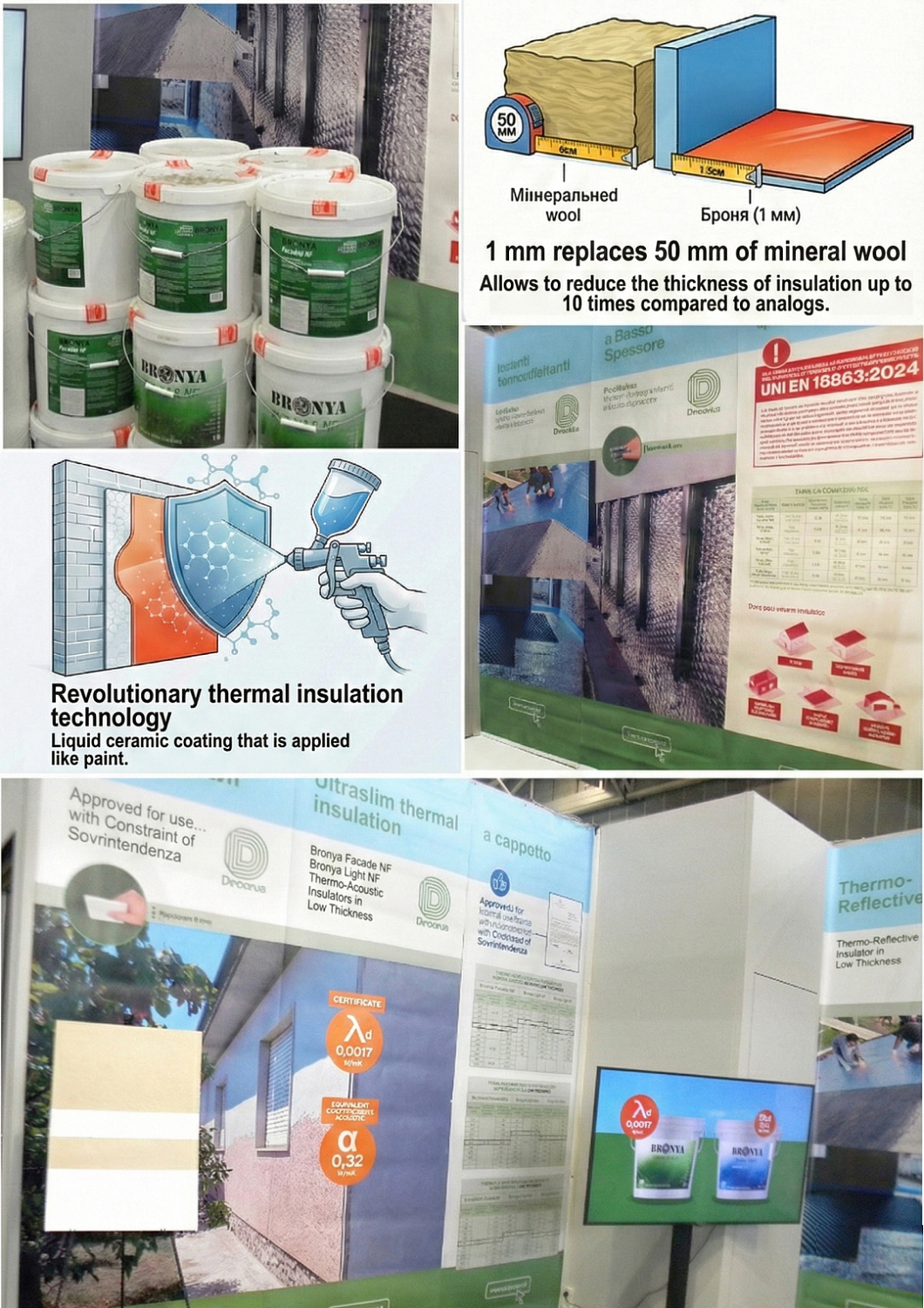 Bronya Products at the International Restructura 2025 Exhibition in Turin (Photos)