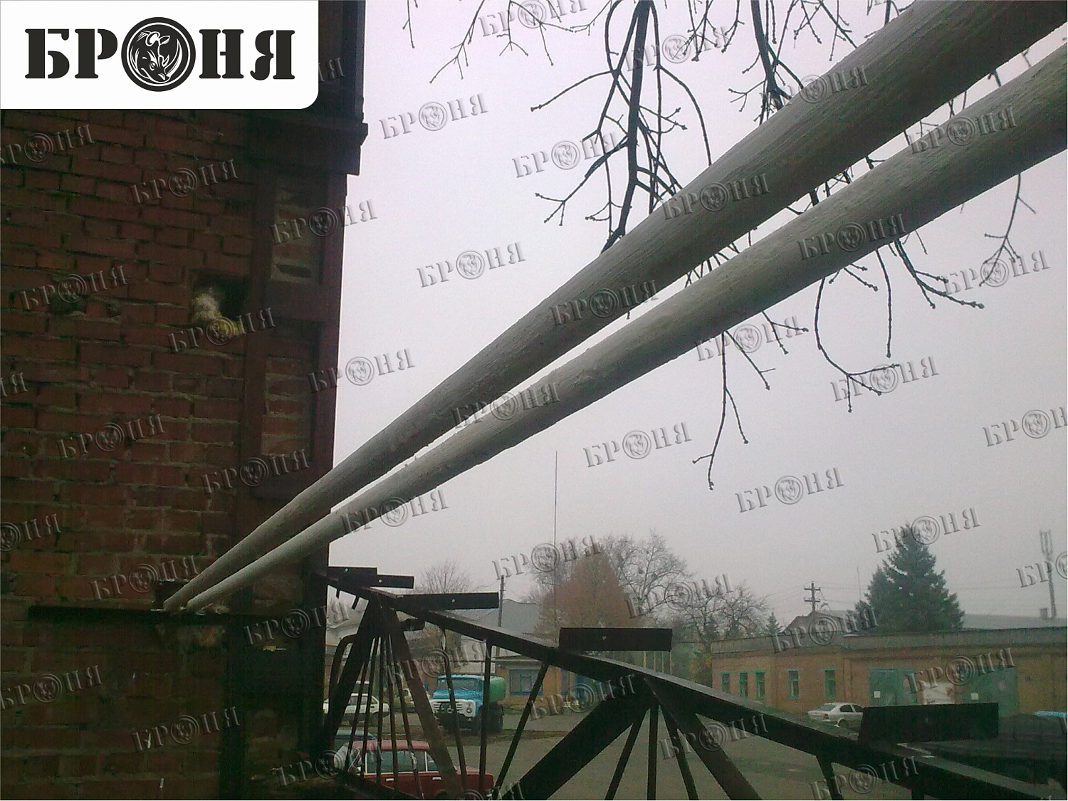 Украина. Донецкая обл., г. Славянск теплотрасса ДП СКРЦ Славянский Курорт.