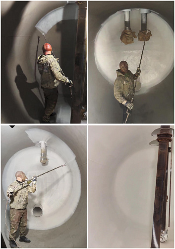 «Броня Металл Эластик» для внутренней защиты металлических цистерн: уникальный проект в Нижнем Новгороде (фото, видео)