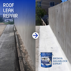 Fixing a Roof Leak with "Bronya AquaBlock Expert" in Sevastopol (photos, video)