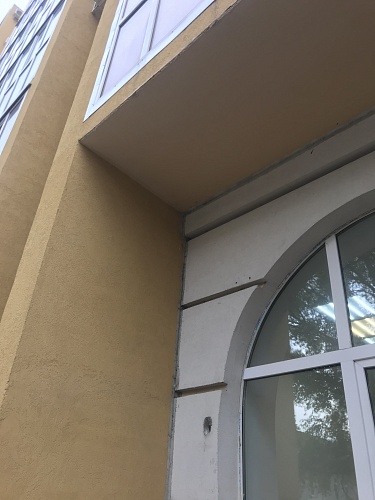 Bronya "Facade NF" for thermal insulation of the floor slab on the balcony of an apartment building in the city of Togliatti, Samara region (photo + video)