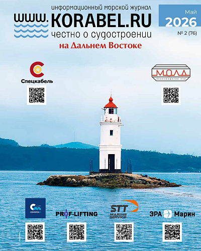 Броня на страницах свежего майского номера морского журнала KORABEL.RU за 2026 год! (постер)