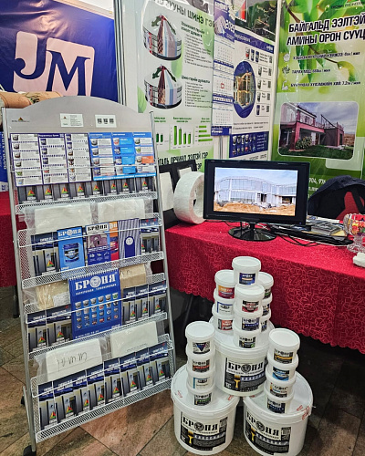 «Броня Монголия» на выставке «Green Houses and green financing», Улан-Батор, Монголия (фото)