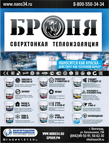 Комплексное размещение Теплоизоляции Броня в журнале National Business (март 2018)