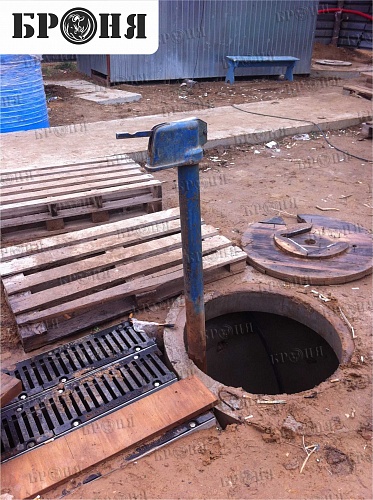 Предотвращение промерзания водяной колонки на стройплощадке жилого комплекса Чайка-2 (г. Волгоград)